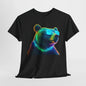 Cooler Bär mit Sonnenbrille T-Shirt / Neon Bären Grafik Design für Tierliebhaber und Streetwear Fans T-Shirt / Geschenk