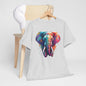 Elefant Kunst Design auf T-Shirts, Hoodies, Kissen und Tassen / Exotisches Tiermotiv für Tier- und Kunstliebhaber  Fans T-Shirt / Geschenk