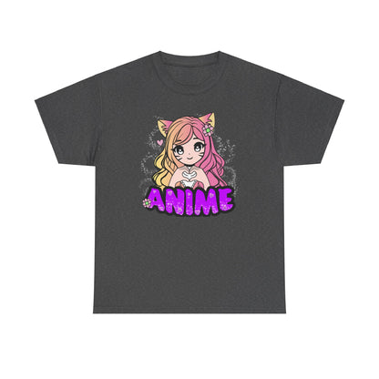 Anime Cute T-Shirt Anime-Figur Baumwolle - Geschenk für Anime-Liebhaber