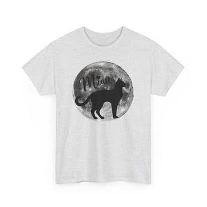 Miau Moon T-Shirt - Katzenliebhaber - Geschenk