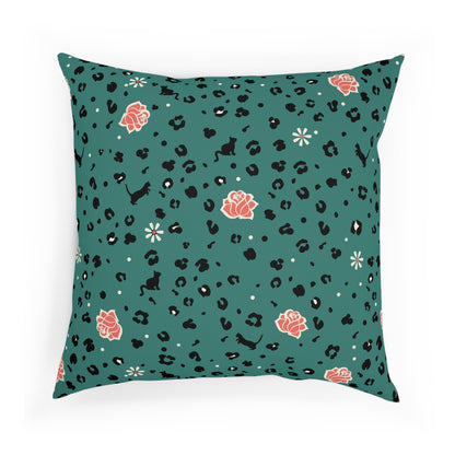 Leo Flower Cat Cushion