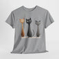 Cat Family T-Shirt, Kitty Tee, Animal Lover Gift, Adorable Cat Shirt, Pet Owner Apparel