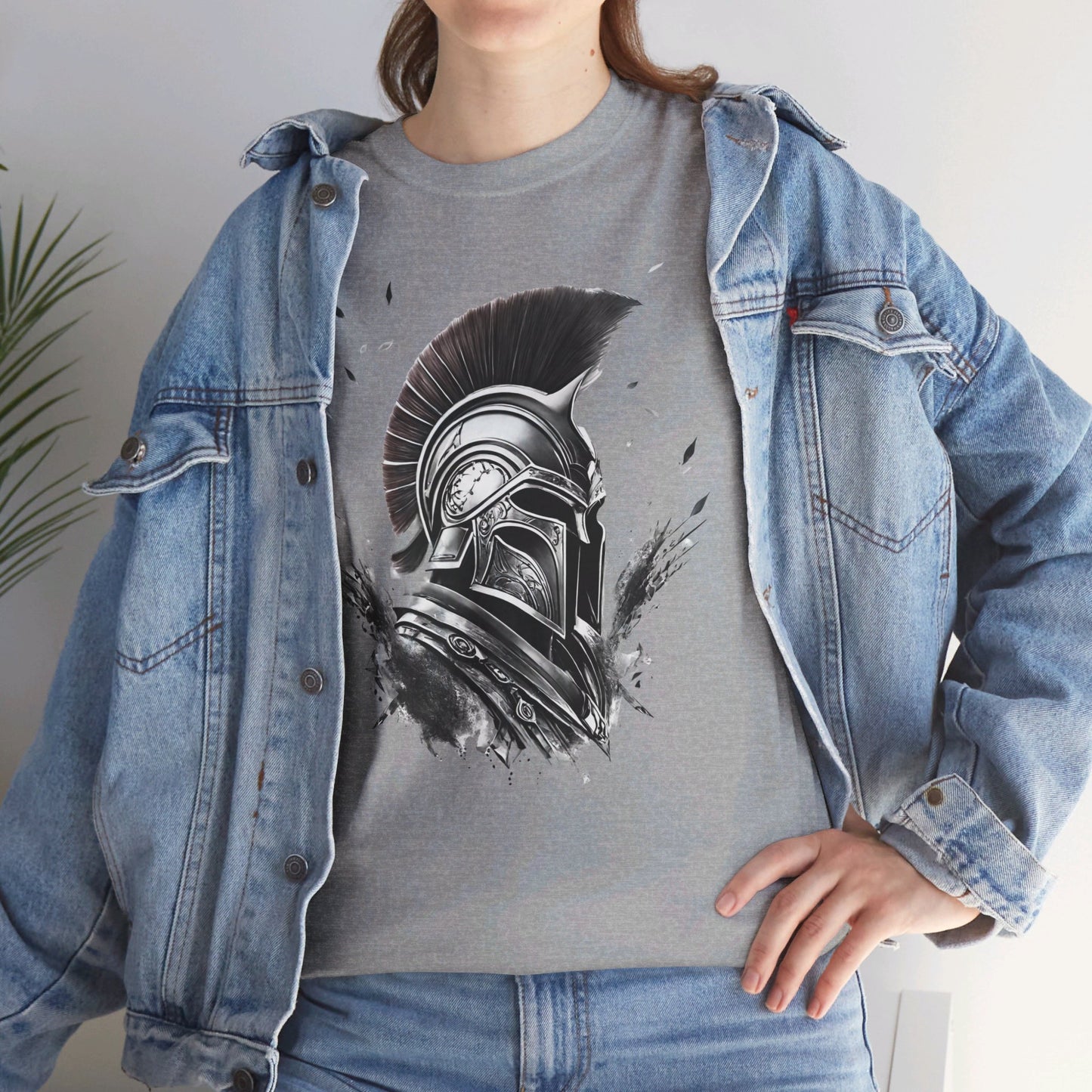 Sparta Warrior T-Shirt, Ancient Greece Tee, Battle of Thermopylae Top, Leonidas Shirt, Spartan Soldier Apparel, Greek History Clothing