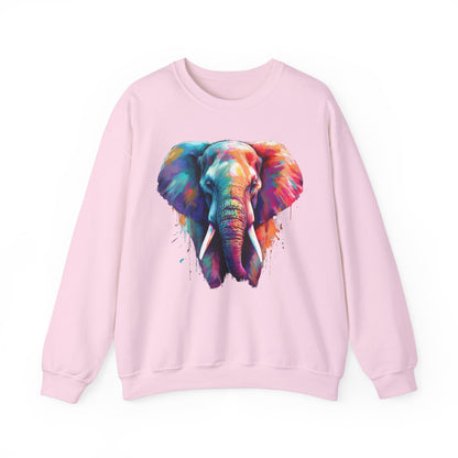 Elefant Kunst Design auf T-Shirts, Hoodies, Kissen und Tassen / Exotisches Tiermotiv für Tier- und Kunstliebhaber Fans T-Shirt / Geschenk