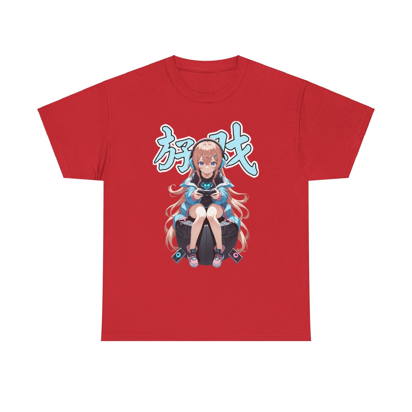 Gaming Girl Anime T-Shirt / Perfekt für Gaming-Enthusiasten und Anime-Fans / Geschenk /