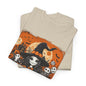 Halloween Pumpkin Witch Tee, Spooky T-Shirt, Halloween Costume Shirt, Fall Witch Graphic Top, Halloween Party Outfit