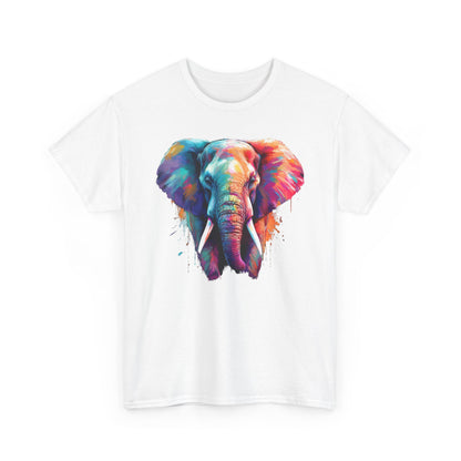 Elefant Kunst Design auf T-Shirts, Hoodies, Kissen und Tassen / Exotisches Tiermotiv für Tier- und Kunstliebhaber  Fans T-Shirt / Geschenk