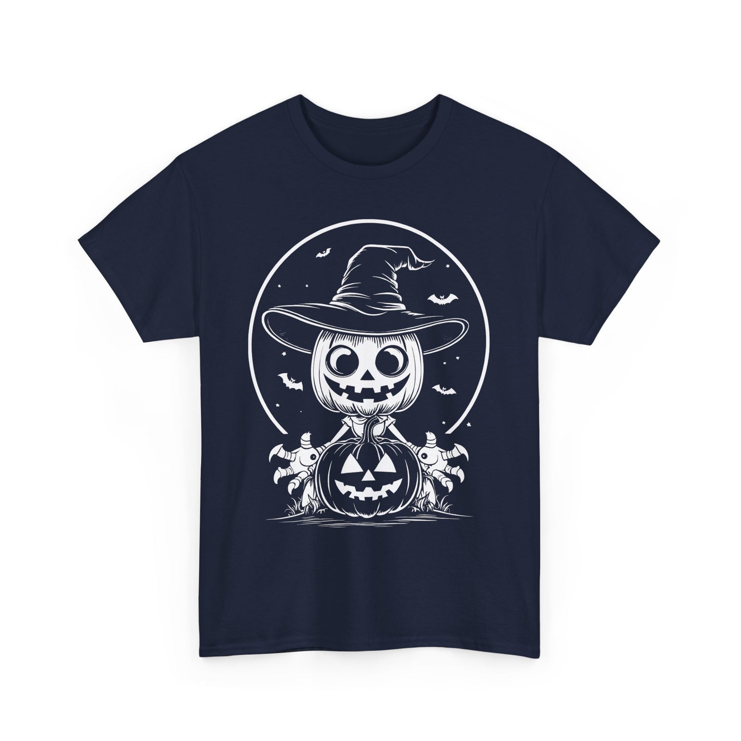 Halloween Cute Pumpkin Man T-Shirt, Spooky Jack O Lantern Tee, Unisex Halloween Shirt, Pumpkin Carving Costume Top, Halloween Party Apparel