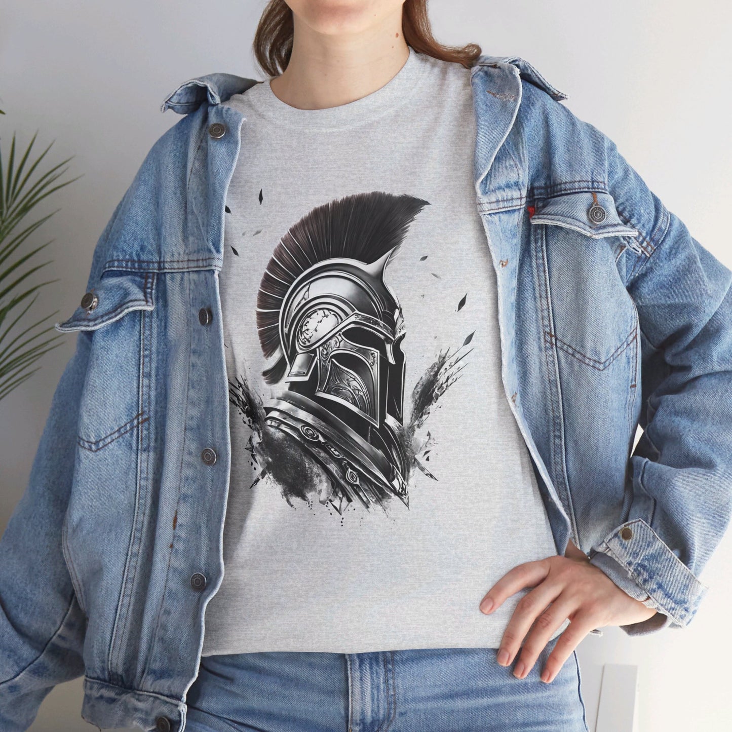 Sparta Warrior T-Shirt, Ancient Greece Tee, Battle of Thermopylae Top, Leonidas Shirt, Spartan Soldier Apparel, Greek History Clothing