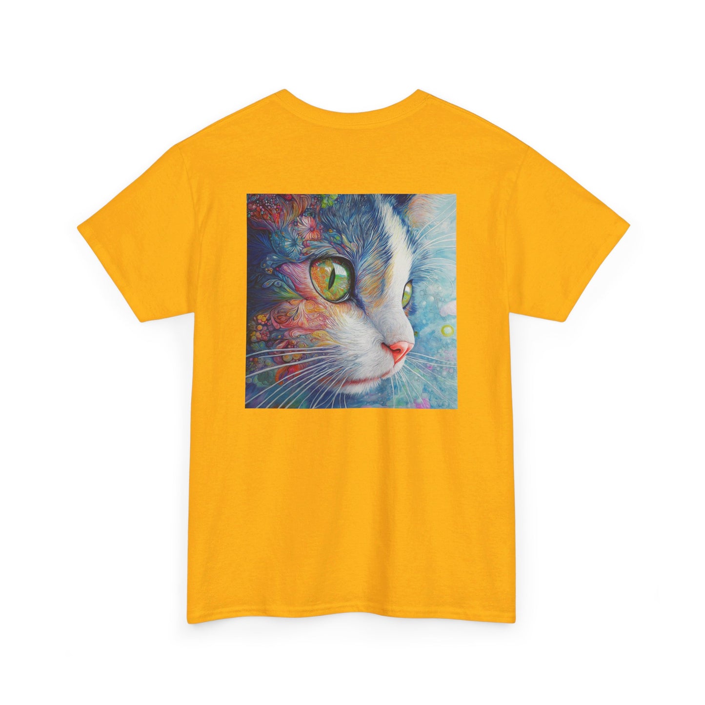 Floral Cat T-Shirt / Fange die Schönheit und das Mysterium der Natur ein / Geschenk / Katzenliebhaber/ Blumen