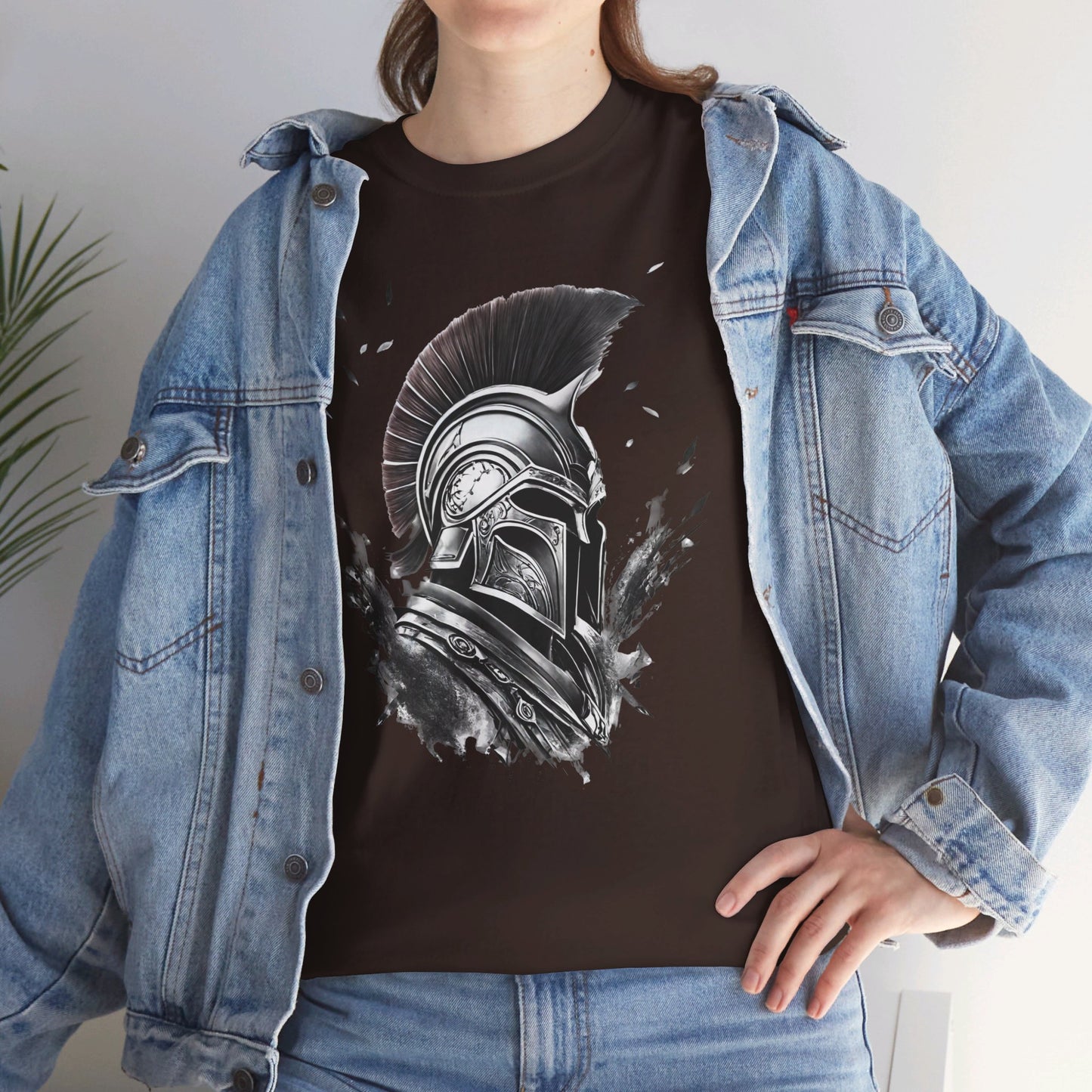 Sparta Warrior T-Shirt, Ancient Greece Tee, Battle of Thermopylae Top, Leonidas Shirt, Spartan Soldier Apparel, Greek History Clothing