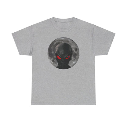 Moonlight Monster Alien T-Shirt  / Gruselige Kreatur mit Leuchtenden Augen, Ideal für Halloween und Horrorfans