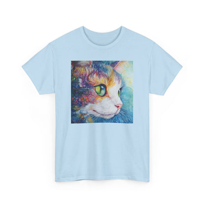 Floral Beautiful Cat T-Shirt/ Fange die Schönheit und das Mysterium der Natur ein / Geschenk / Katzenliebhaber