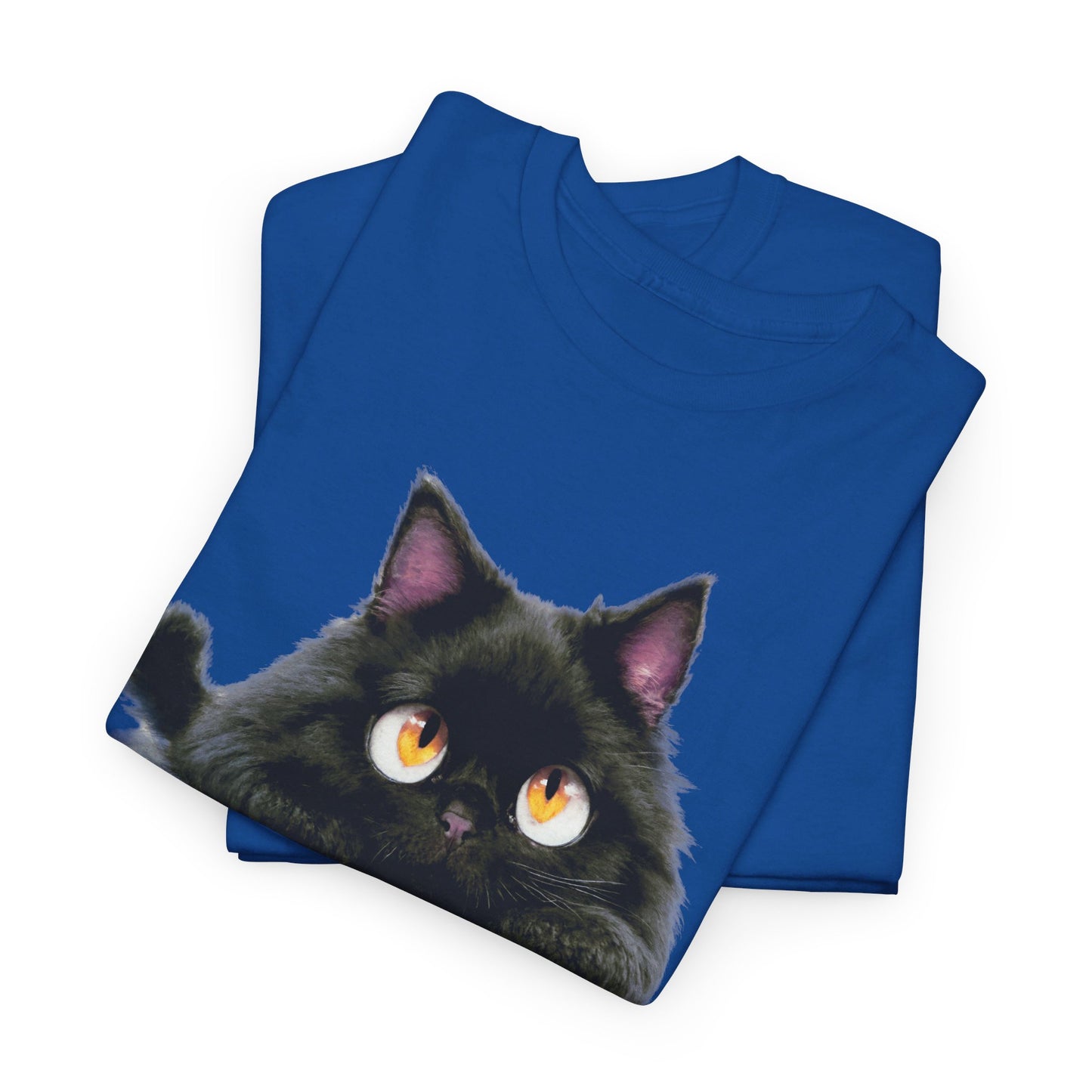 Cat Lover T-Shirt, Kitty Graphic Tee, Kitten Print Shirt, Feline Fan Top, Animal Pet Owner Gift