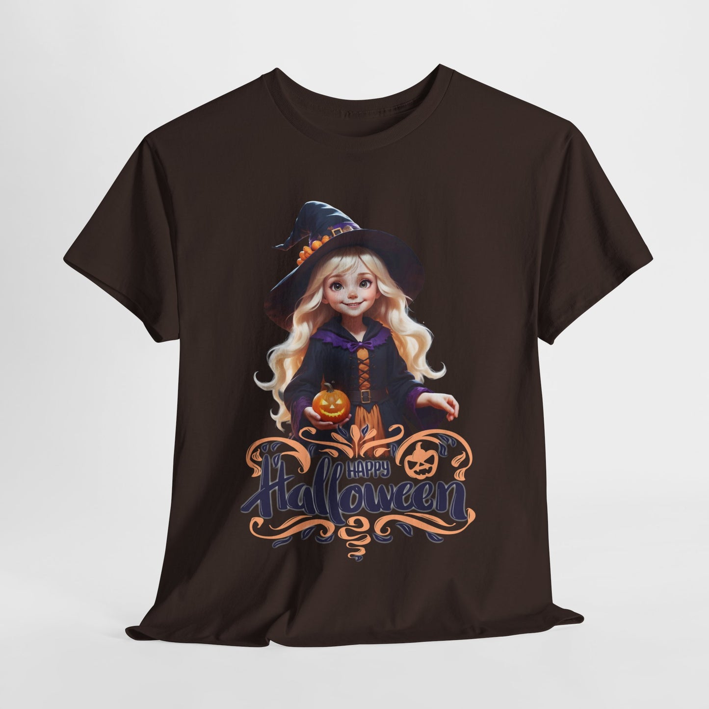 Halloween Witch Tee, Spooky Cute Shirt, Holiday Costume Apparel, Costume Party Top, October Festive T-Shirt