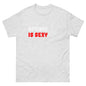 Klassisches Unisex-T-Shirt "Science is sexy"