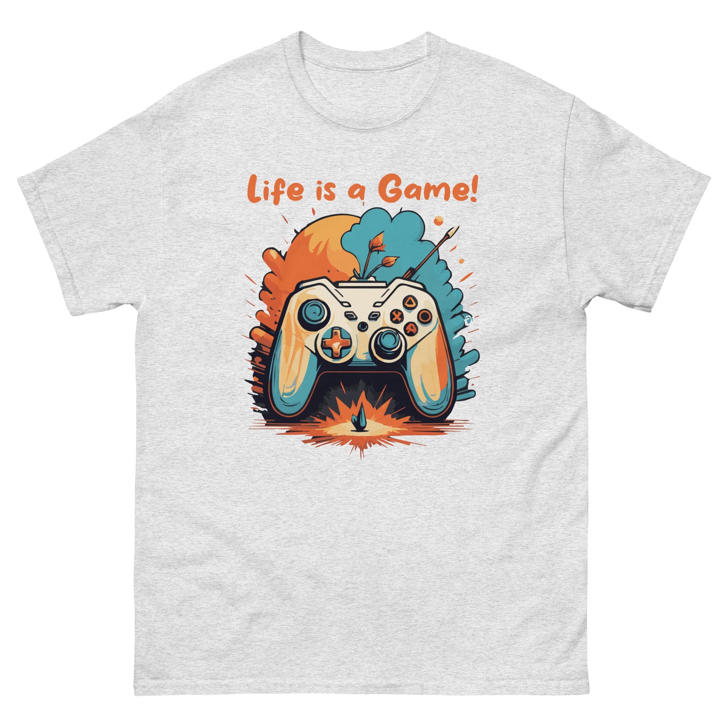 Klassisches Herren-T-Shirt Life is a Game