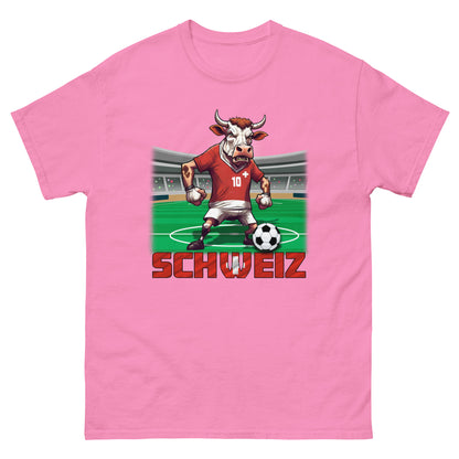 Schweiz EM Fußball Trikot Klassisches Unisex-T-Shirt