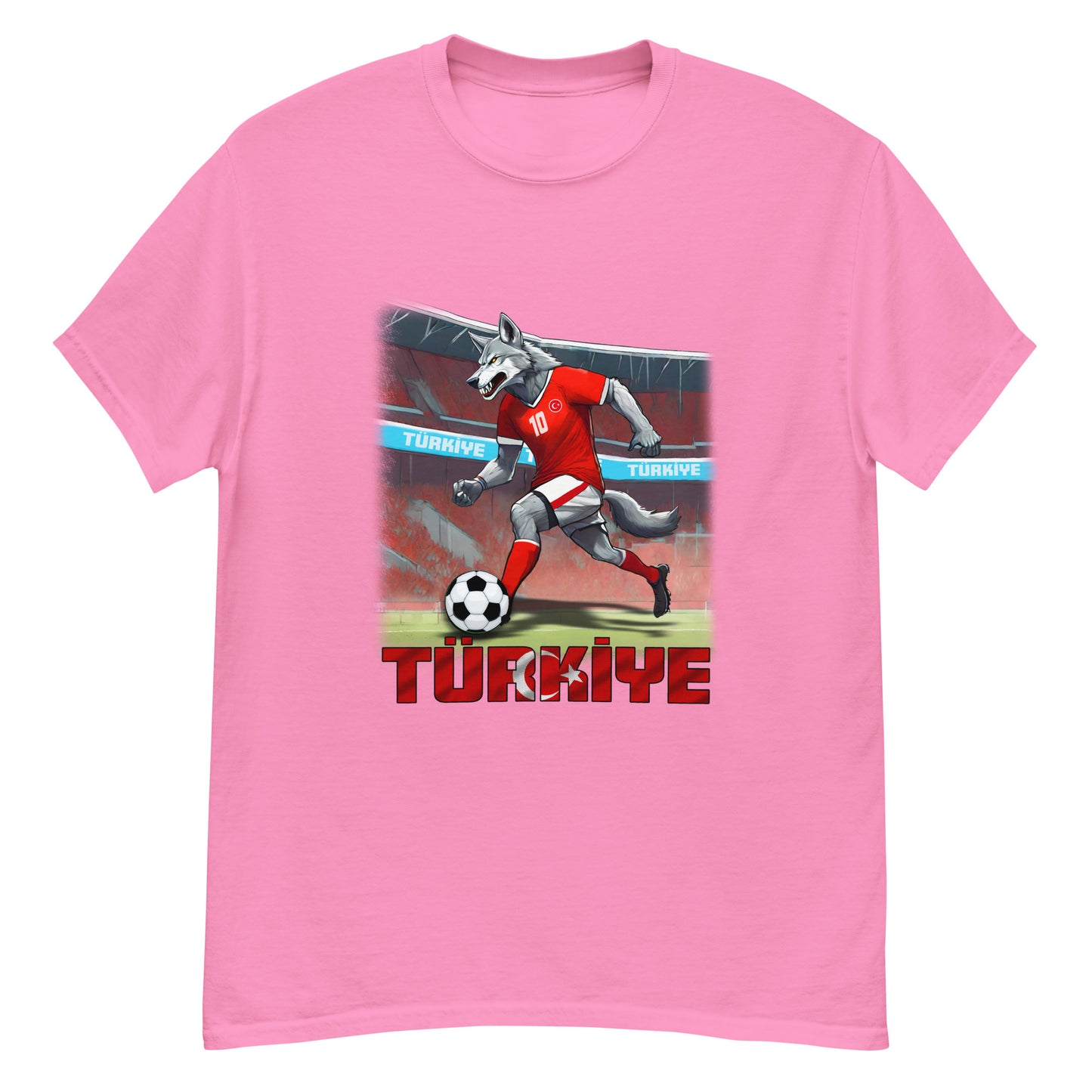 Türkei EM Fußball Trikot Alternative Klassisches Unisex-T-Shirt