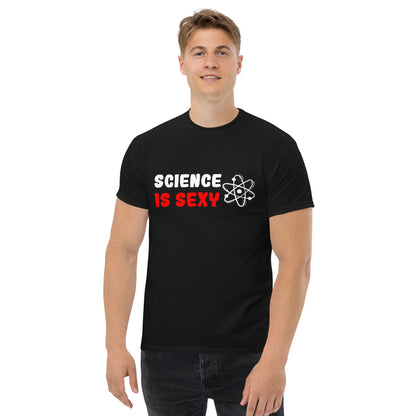 Klassisches Unisex-T-Shirt "Science is sexy"