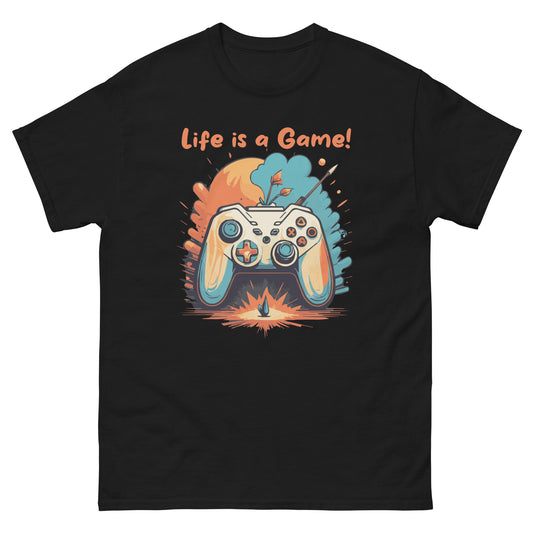 Klassisches Herren-T-Shirt Life is a Game