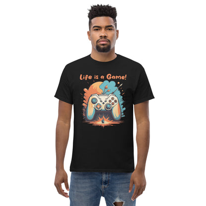 Klassisches Herren-T-Shirt Life is a Game