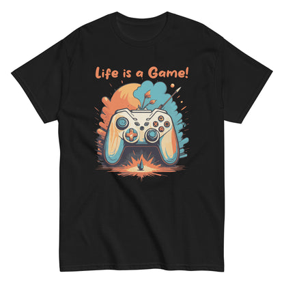 Klassisches Herren-T-Shirt Life is a Game