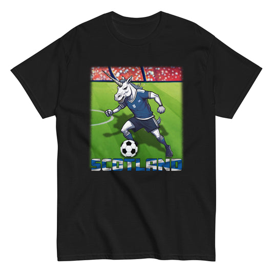 Schottland EM Fußball Trikot Klassisches Unisex-T-Shirt