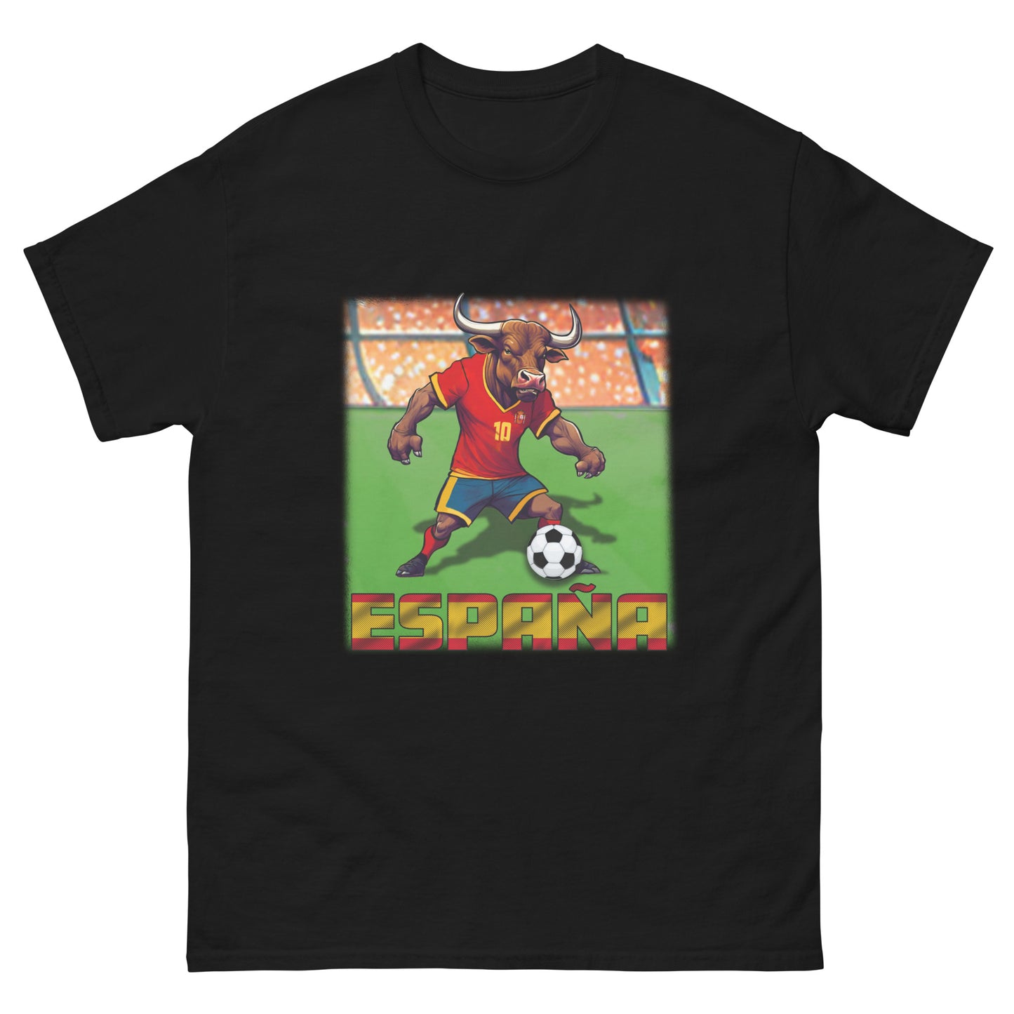 Spanien EM Fußball Trikot Alternative Klassisches Unisex-T-Shirt