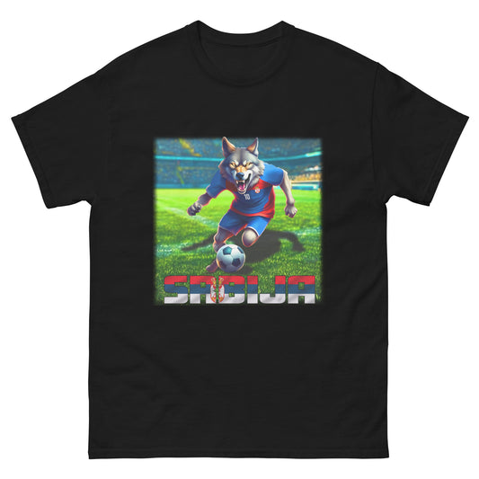 Serbien EM Fußball Trikot Alternative Klassisches Unisex-T-Shirt