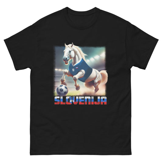 Slowenien EM Fußball Trikot Alternative Klassisches Unisex-T-Shirt