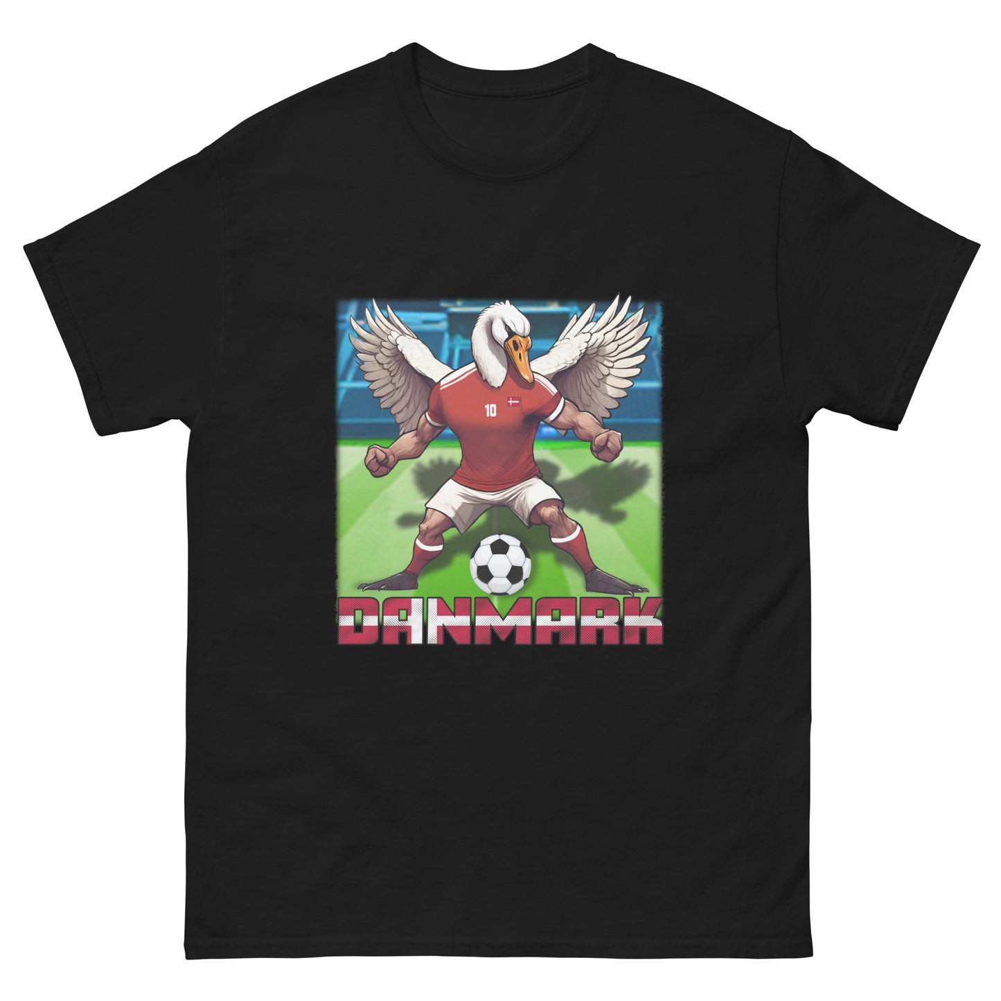 Dänemark EM Fußball Trikot Alternative Klassisches Unisex-T-Shirt