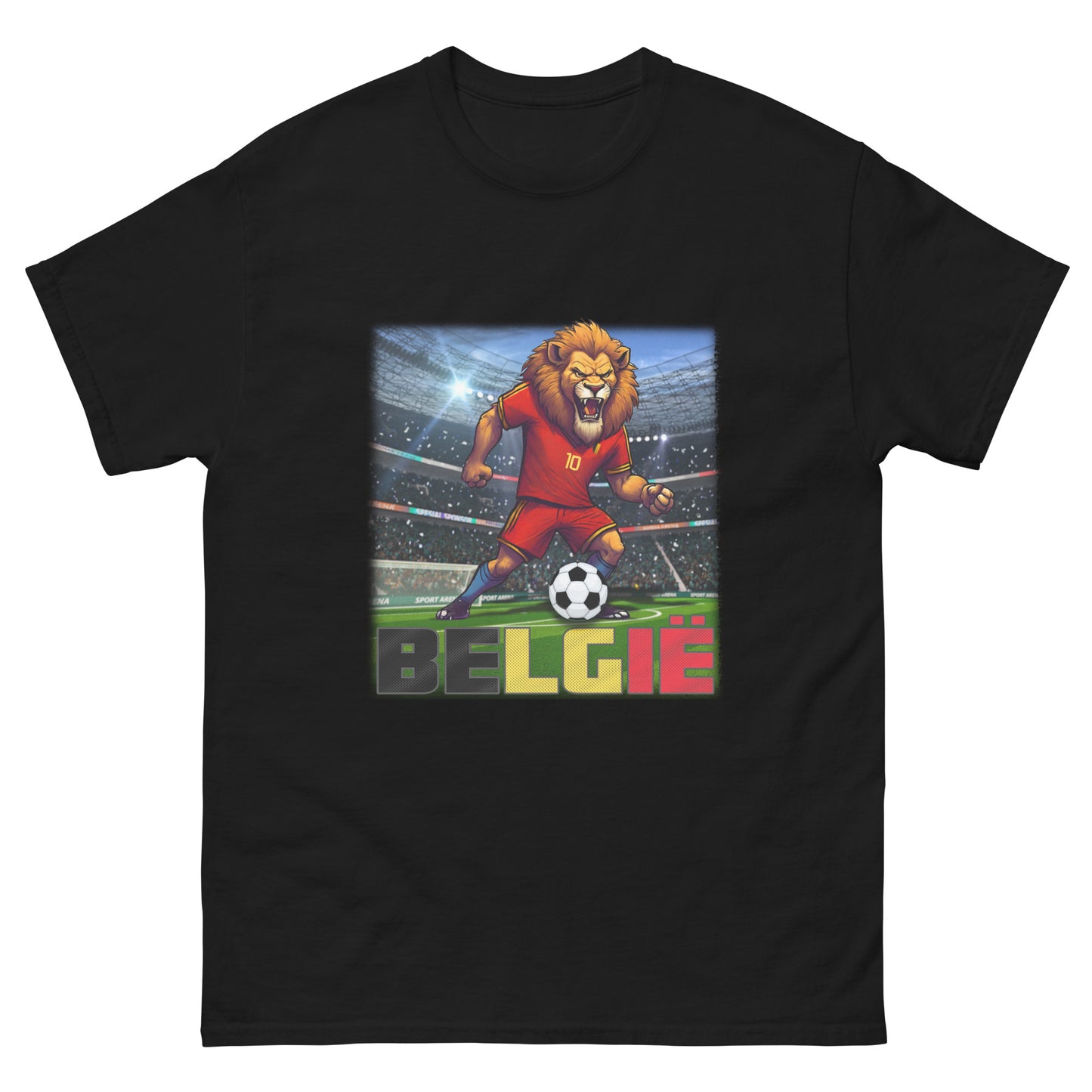 Belgien EM Fußball Trikot Alternative Klassisches Unisex-T-Shirt