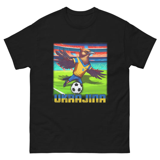 Ukraine EM Fußball Trikot Alternative Klassisches Unisex-T-Shirt