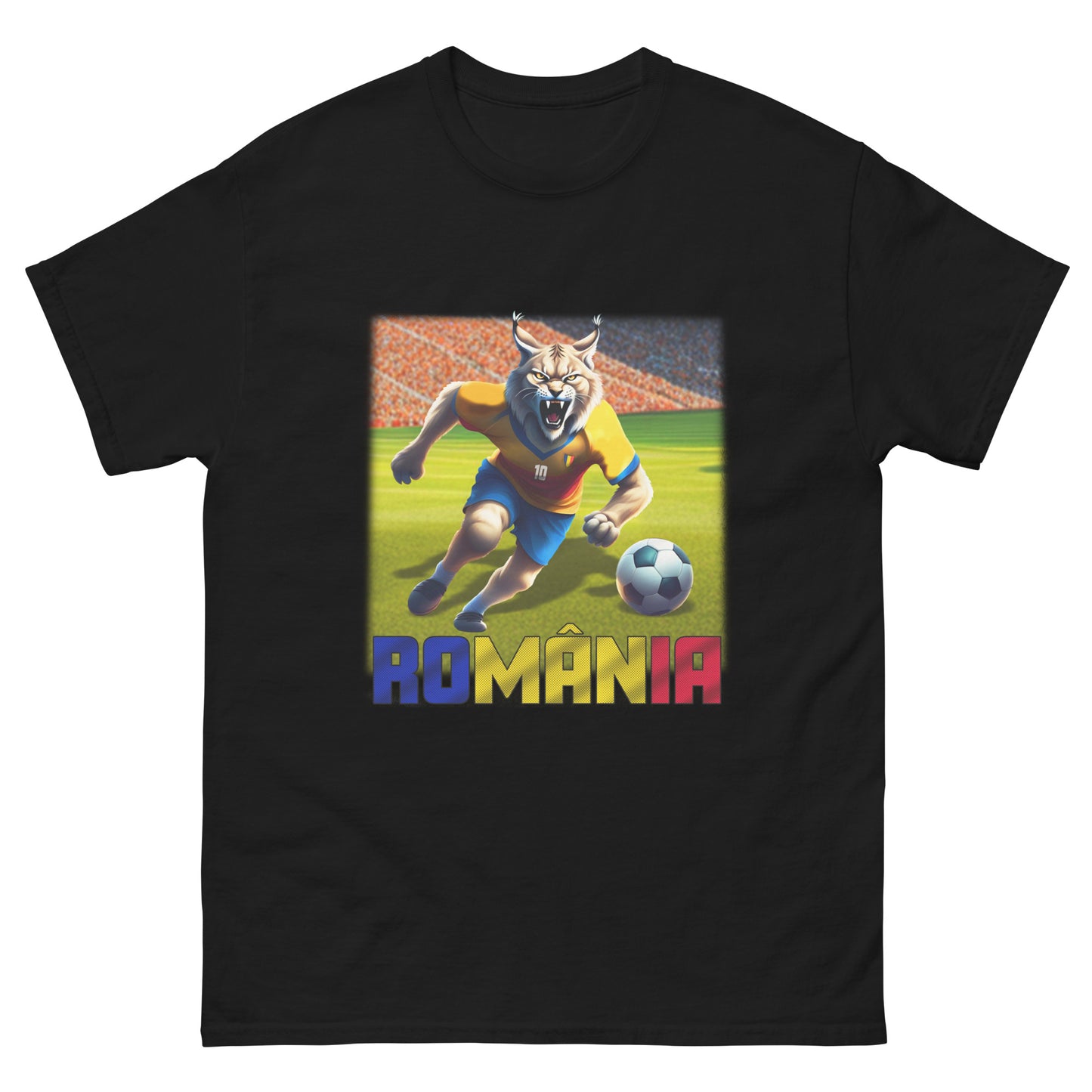 Rumänien EM Fußball Trikot Alternative Klassisches Unisex-T-Shirt