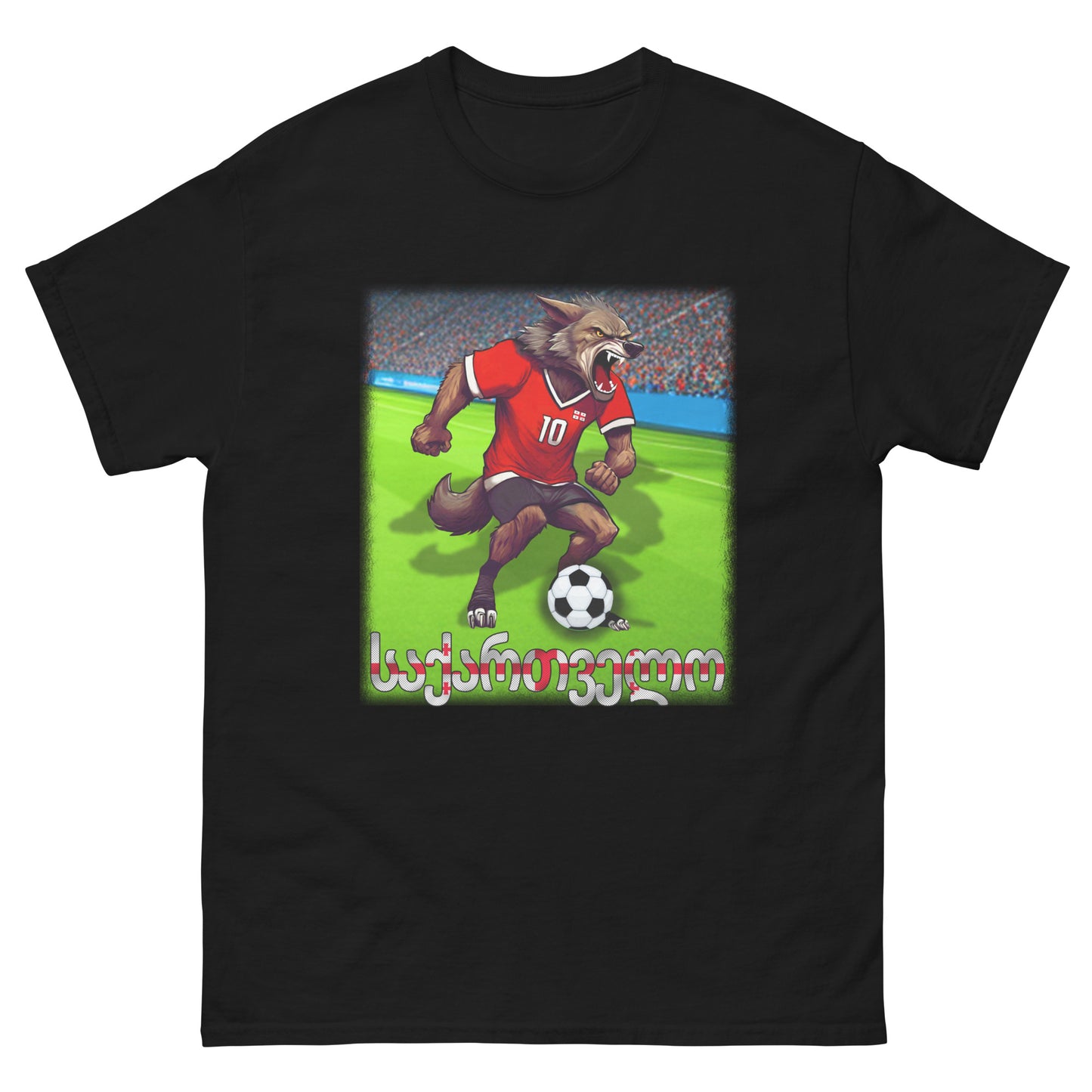 Georgien EM Fußball Trikot Alternative Klassisches Unisex-T-Shirt