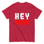 Klassisches Unisex-T-Shirt "Hey man!"