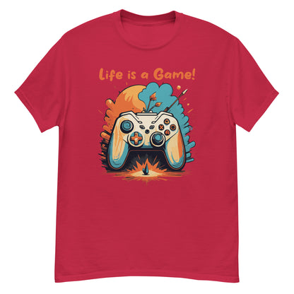 Klassisches Herren-T-Shirt Life is a Game