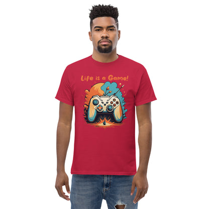 Klassisches Herren-T-Shirt Life is a Game