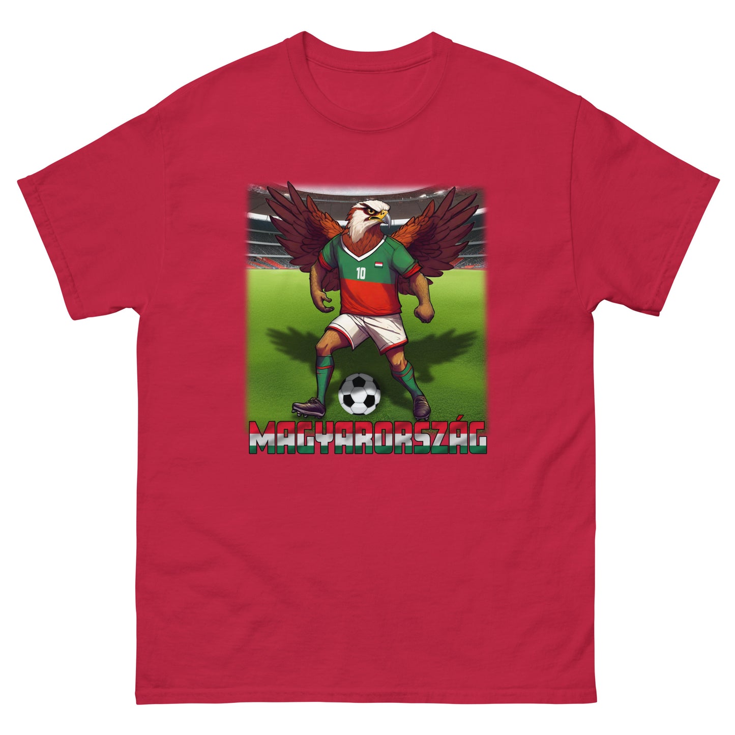 Ungarn EM Fußball Trikot Klassisches Unisex-T-Shirt