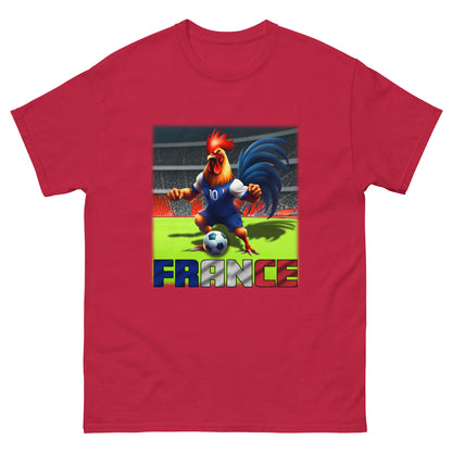 Frankreich EM Fußball Trikot Alternative Klassisches Unisex-T-Shirt