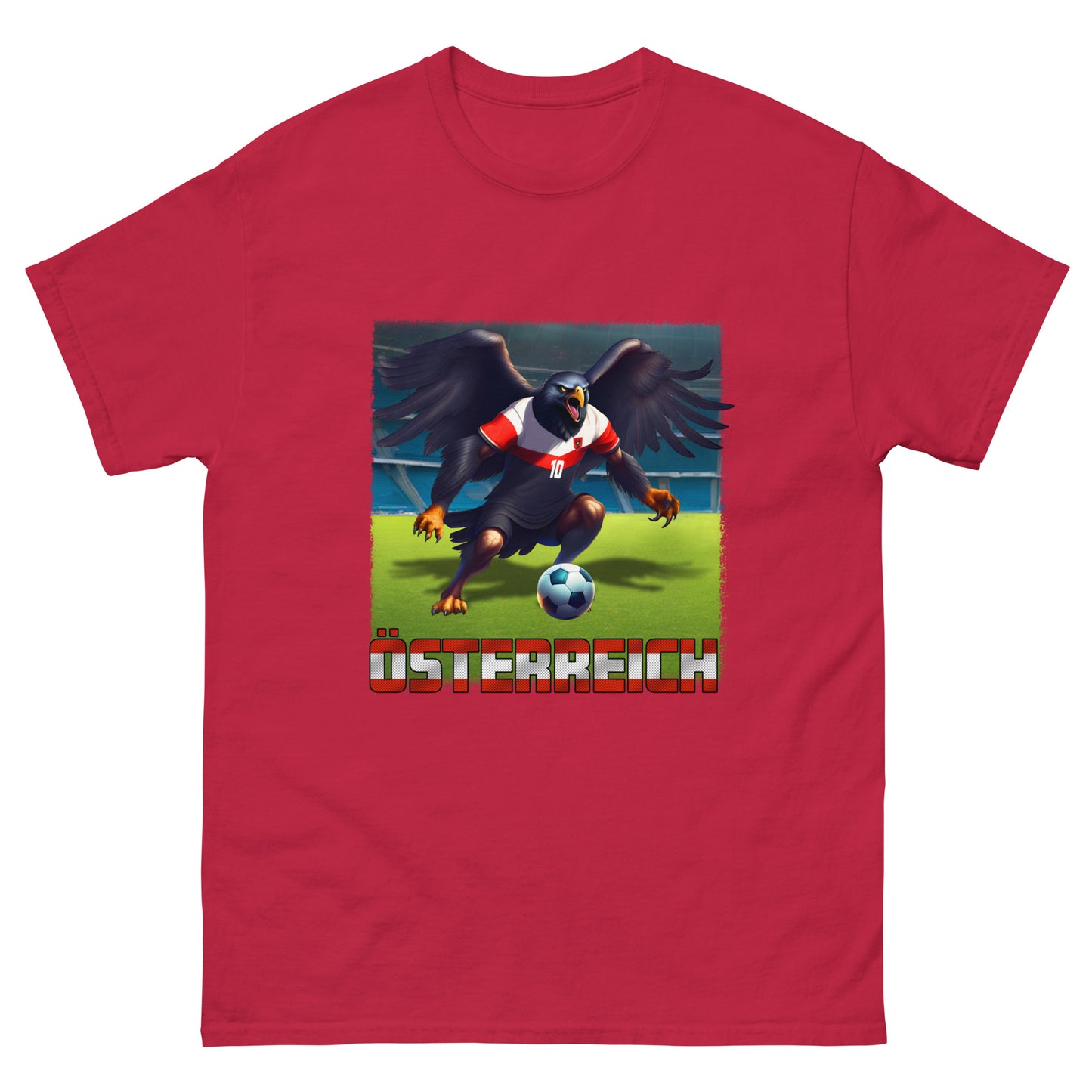 Österreich EM Fußball Trikot Alternative Klassisches Unisex-T-Shirt