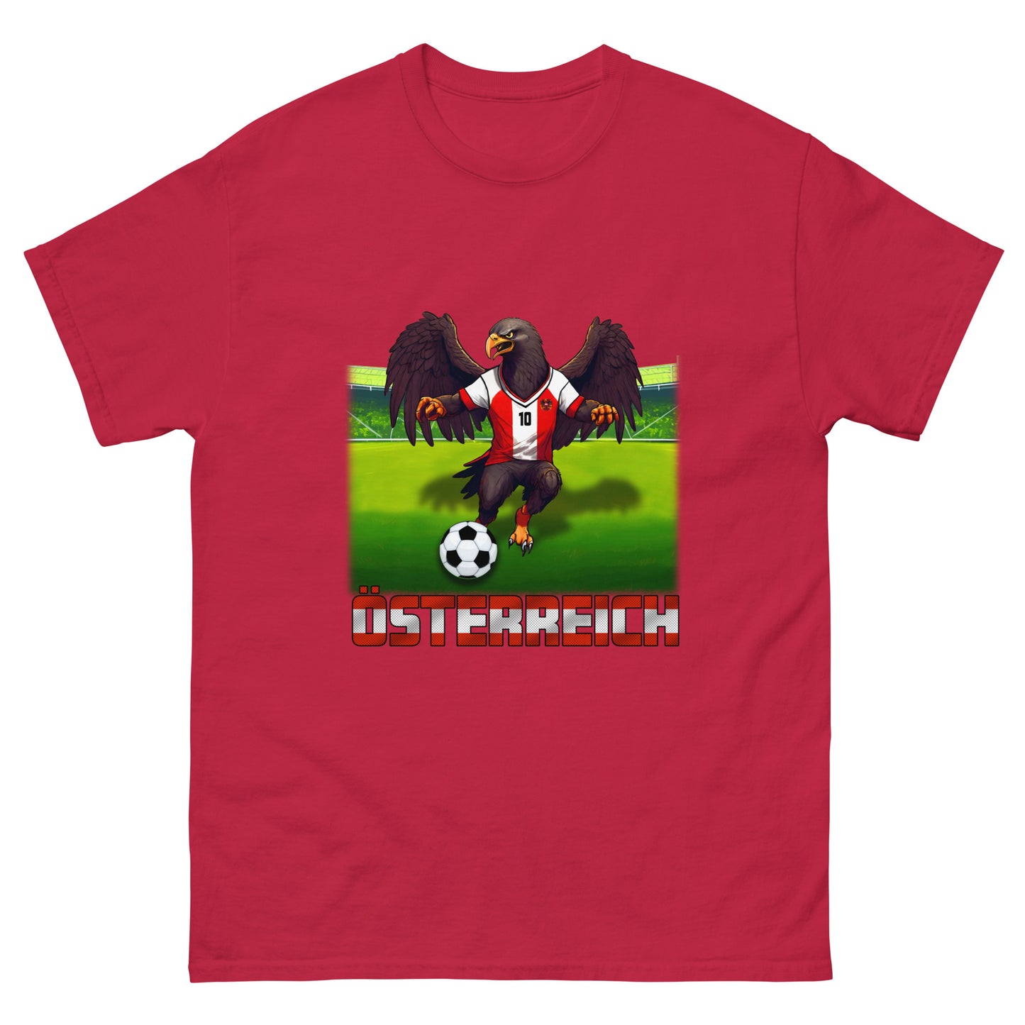 Österreich EM Fußball Trikot Alternative Klassisches Unisex-T-Shirt