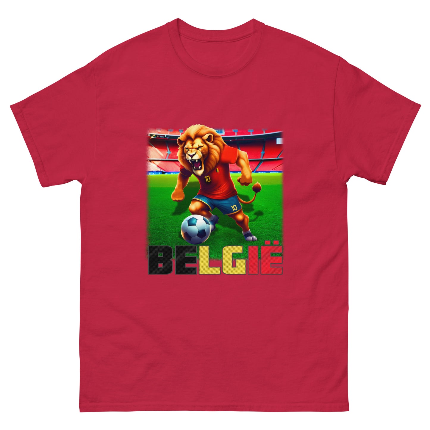 Belgien EM Fußball Trikot Alternative Klassisches Unisex-T-Shirt