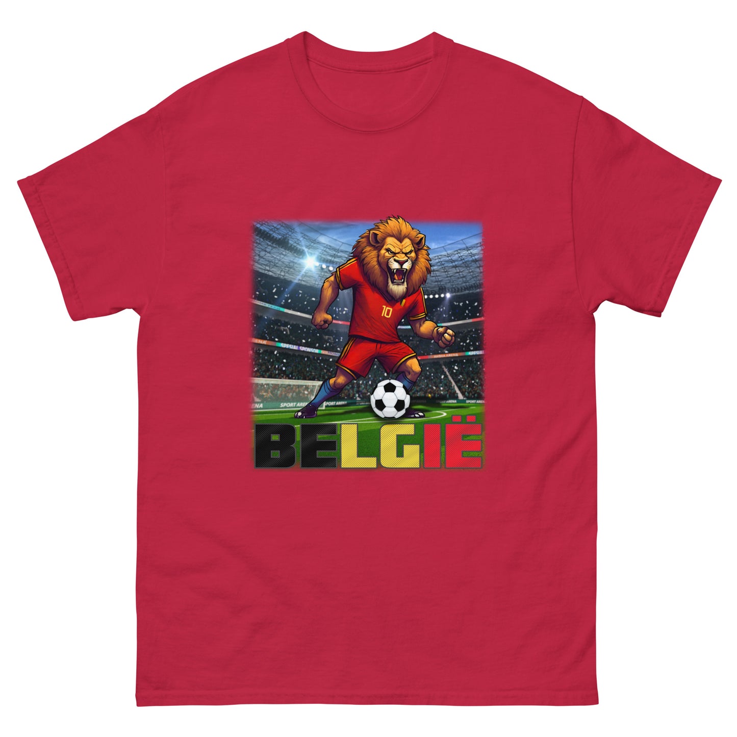 Belgien EM Fußball Trikot Alternative Klassisches Unisex-T-Shirt