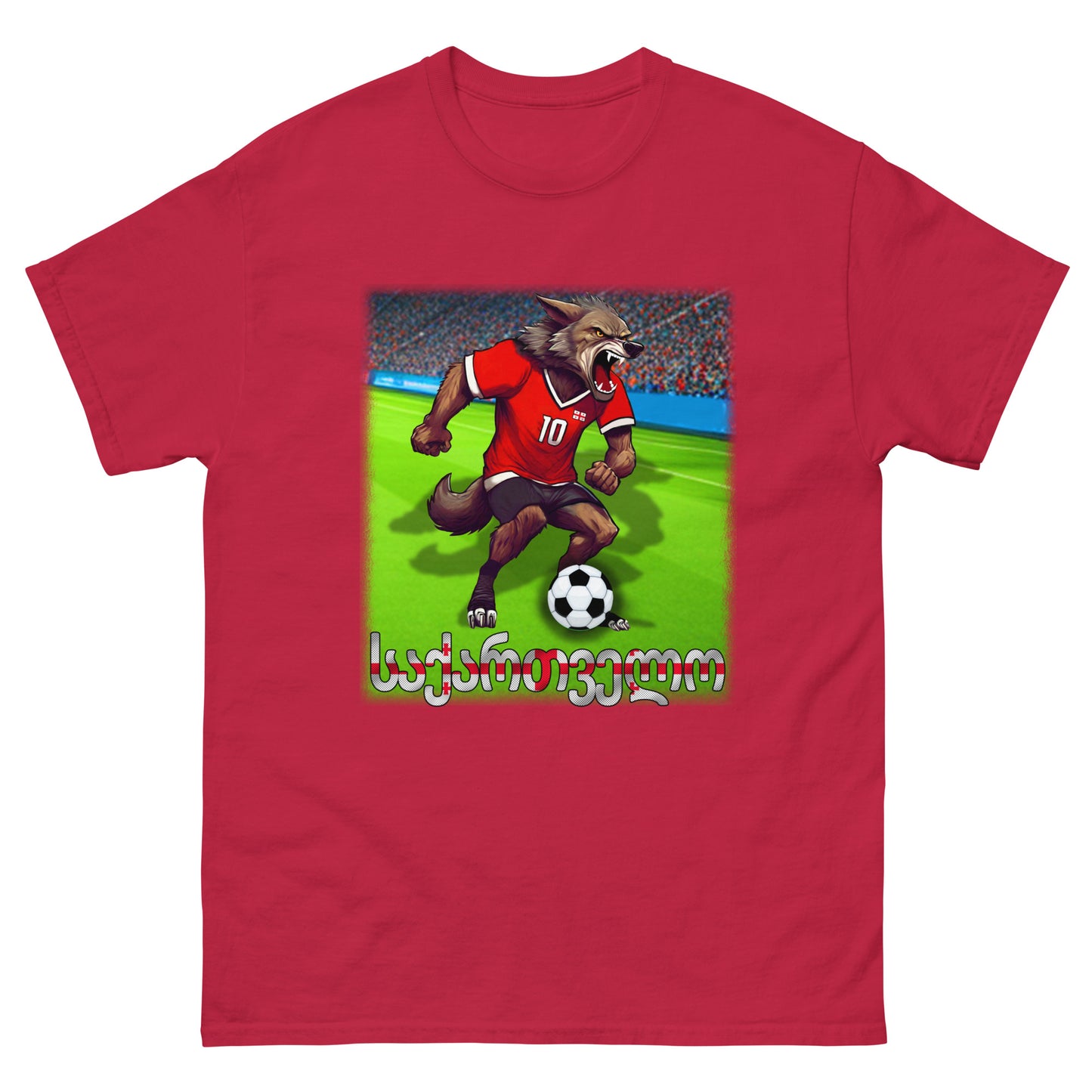 Georgien EM Fußball Trikot Alternative Klassisches Unisex-T-Shirt