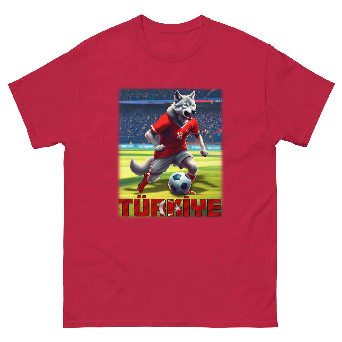 Türkiye European Championship Football Jersey Alternative Classic Unisex T-Shirt