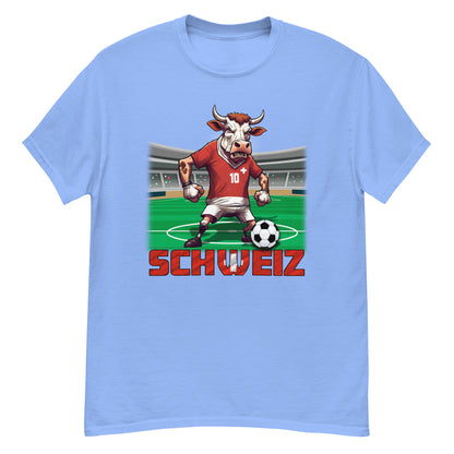 Schweiz EM Fußball Trikot Klassisches Unisex-T-Shirt