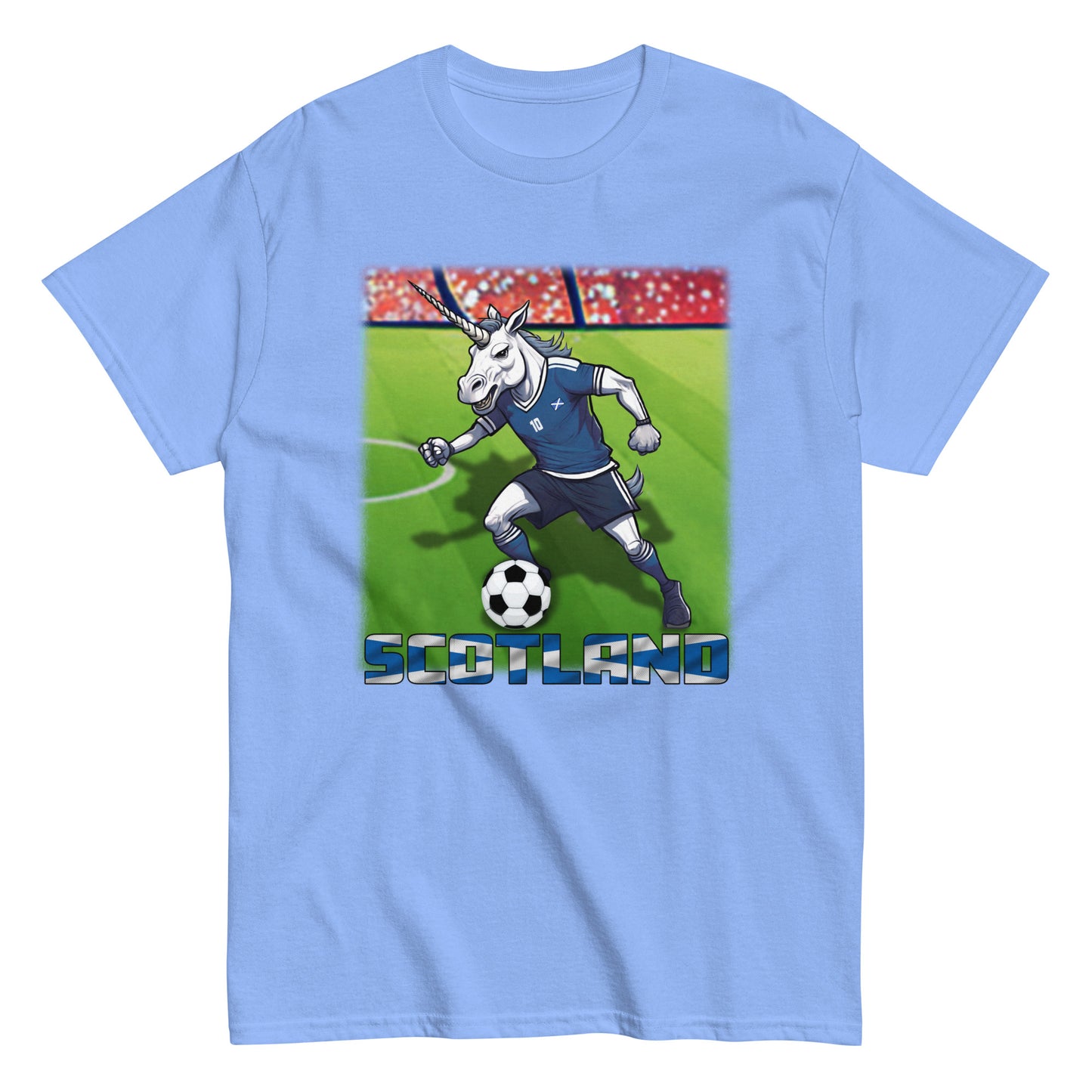 Schottland EM Fußball Trikot Klassisches Unisex-T-Shirt