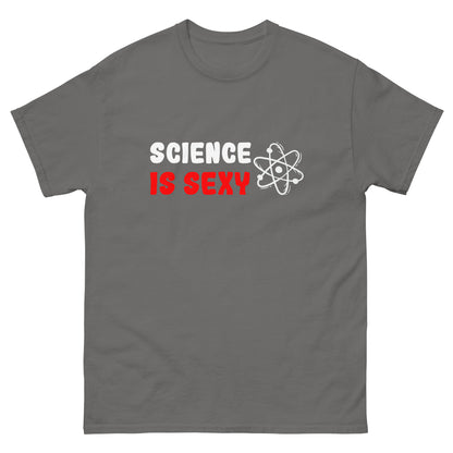 Klassisches Unisex-T-Shirt "Science is sexy"